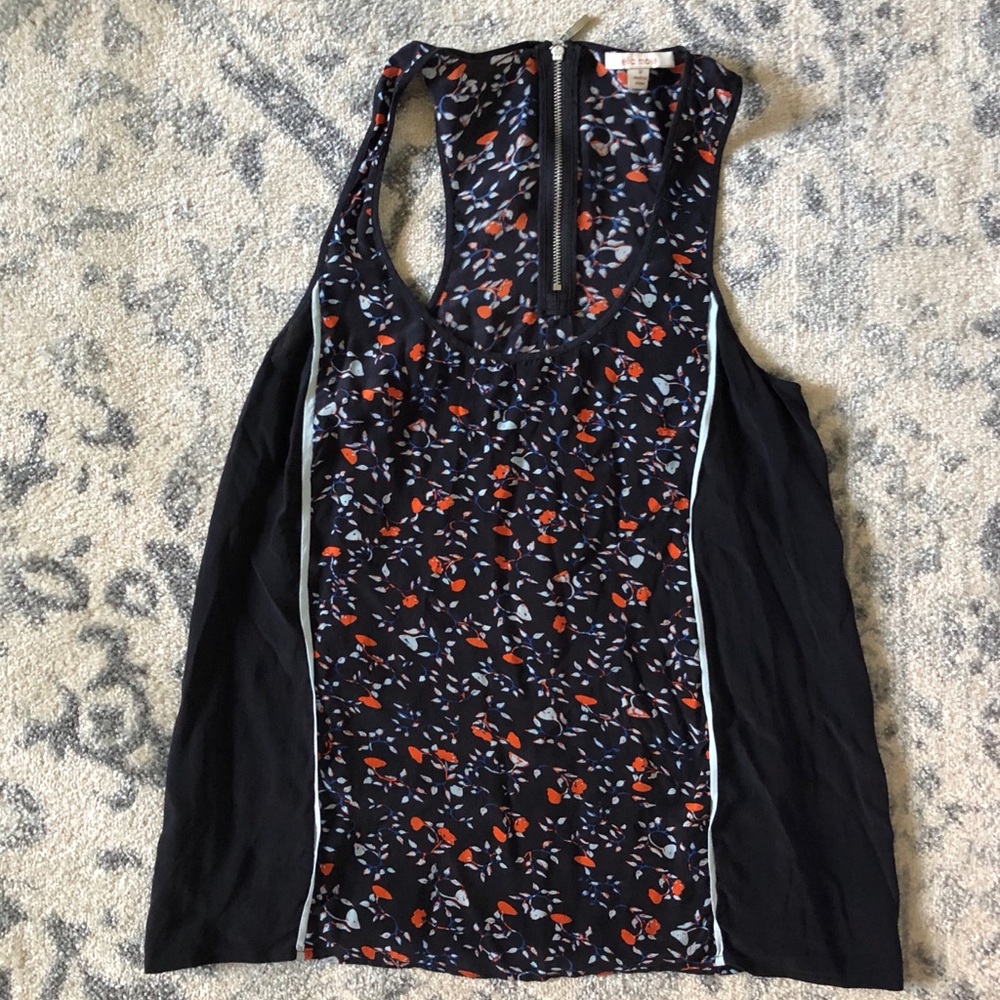 Ella Moss Silk Floral Tank Top